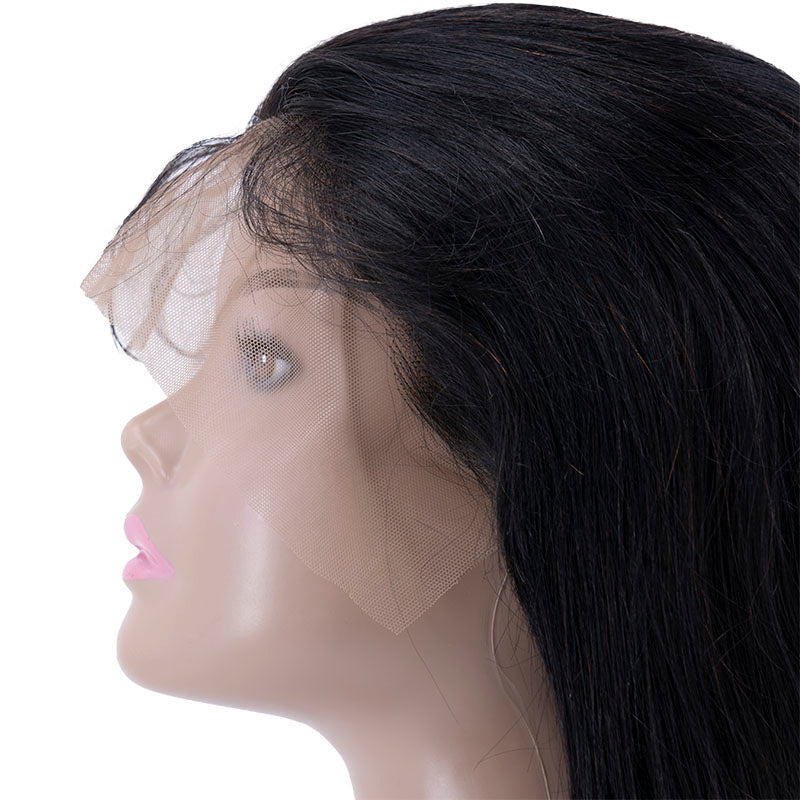 Straight 13x4 Transparent Lace Front Human Hair Wig