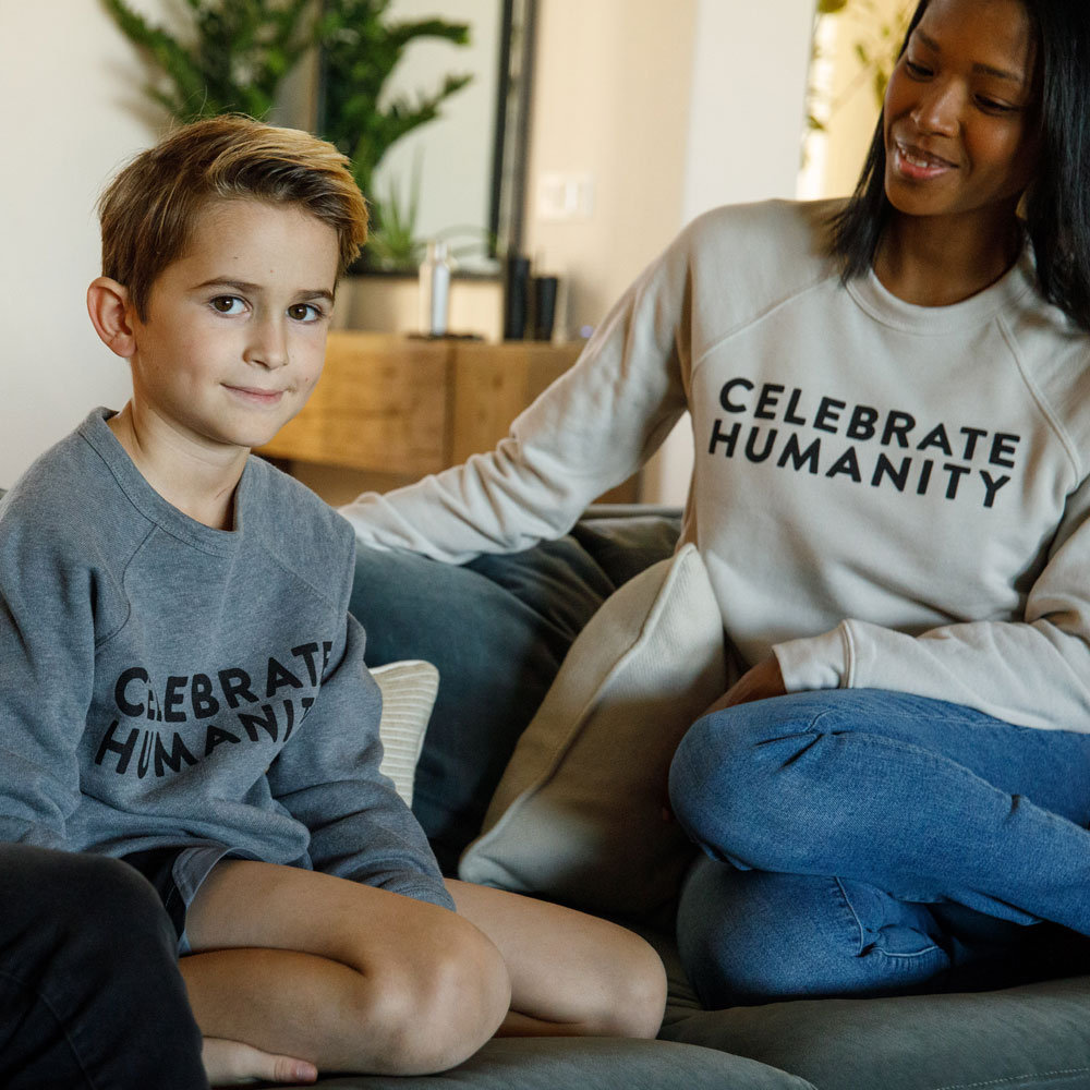 CELEBRATE HUMANITY SWEATSHIRT | YOUTH CREWNECK-2