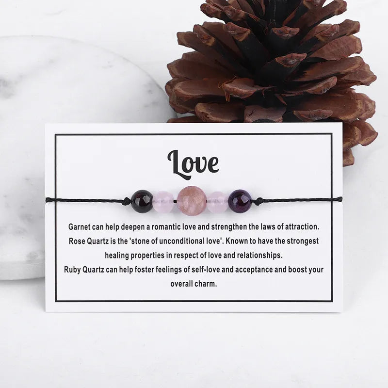 Healing Stone Bead Bracelets