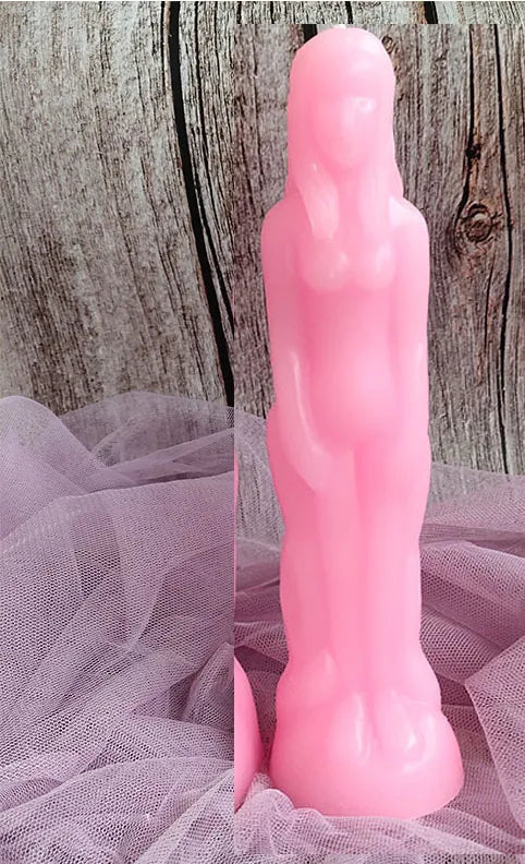 Female and Male Figurine Candles