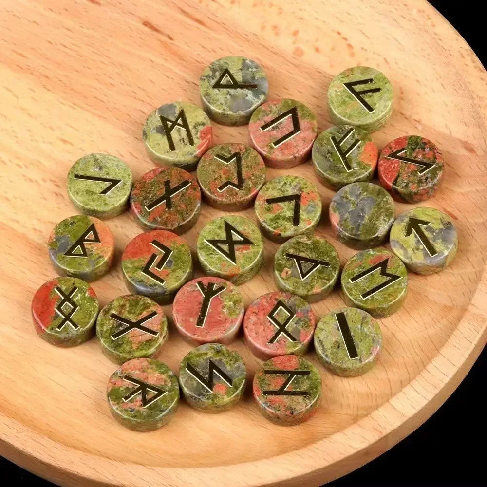 Round Crystal Runes