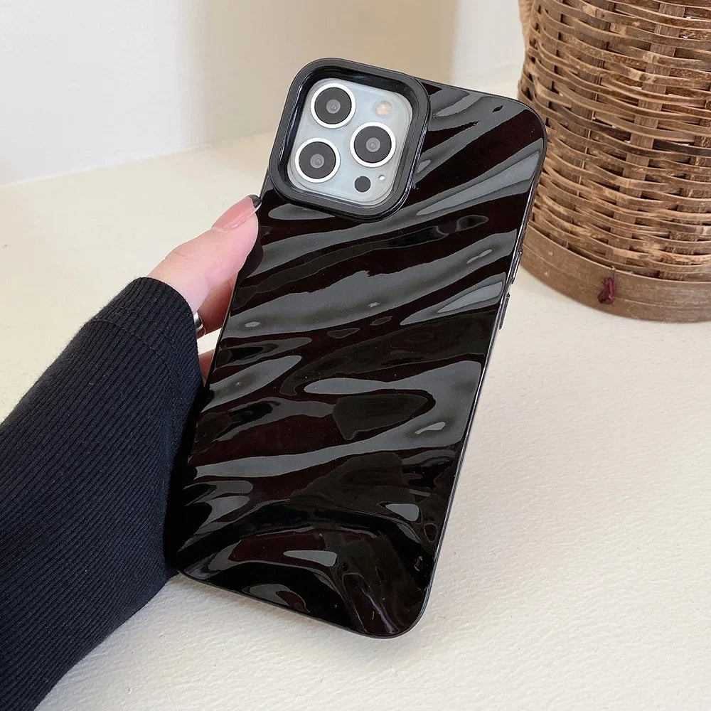 Candy Color Wavy Phone Case
