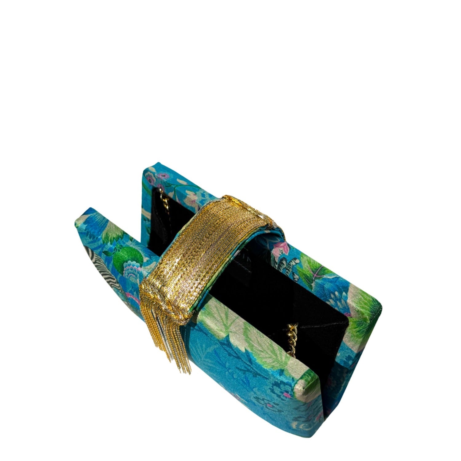 Safari Fringe Clutch