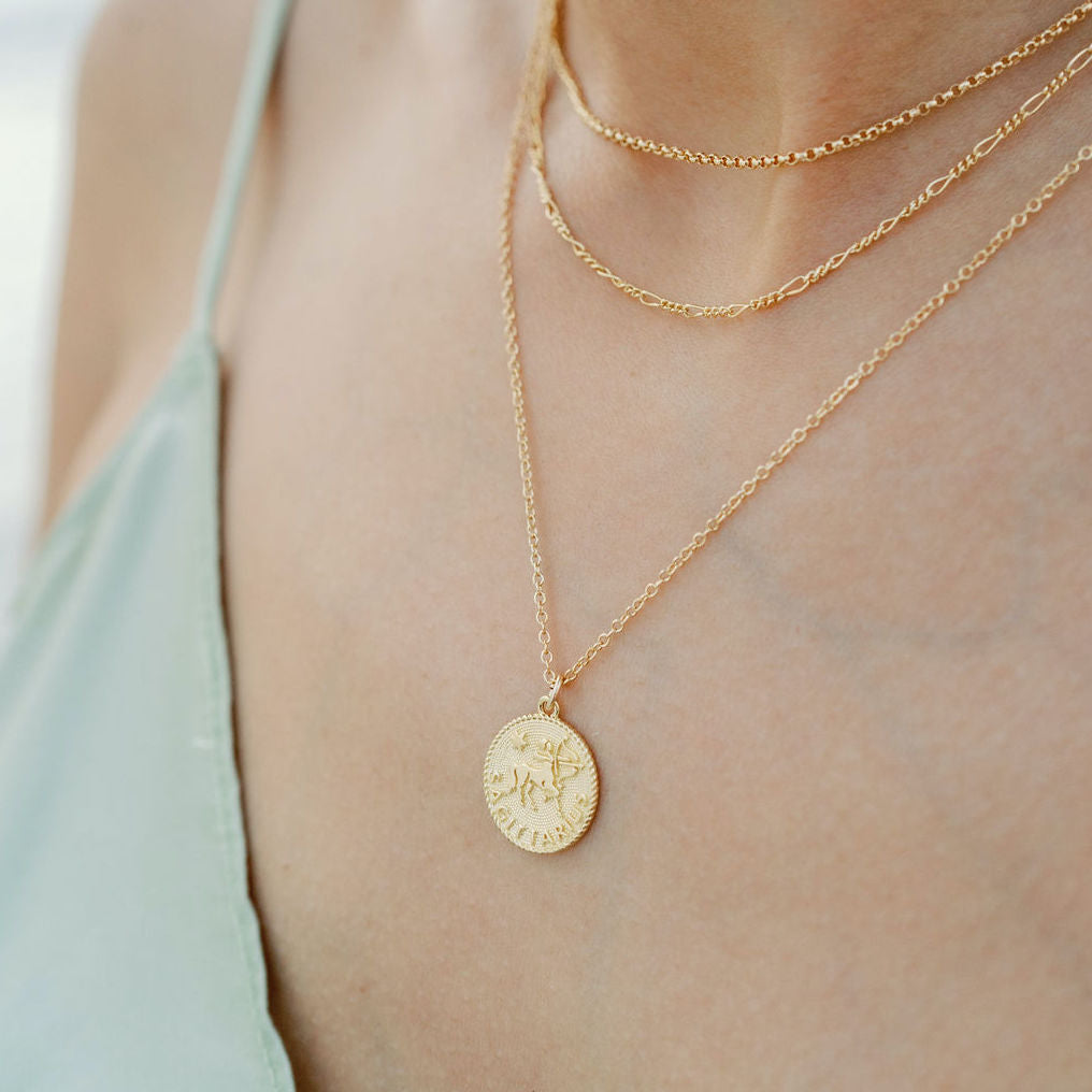 Sagittarius Zodiac Necklace