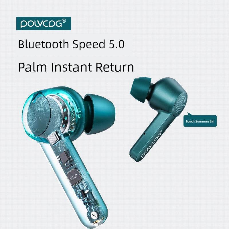 Polvcog X7 True Wireless TWS Bluetooth Headset Binaural in-Ear Sports Game Long Standby Endurance Noise Reduction