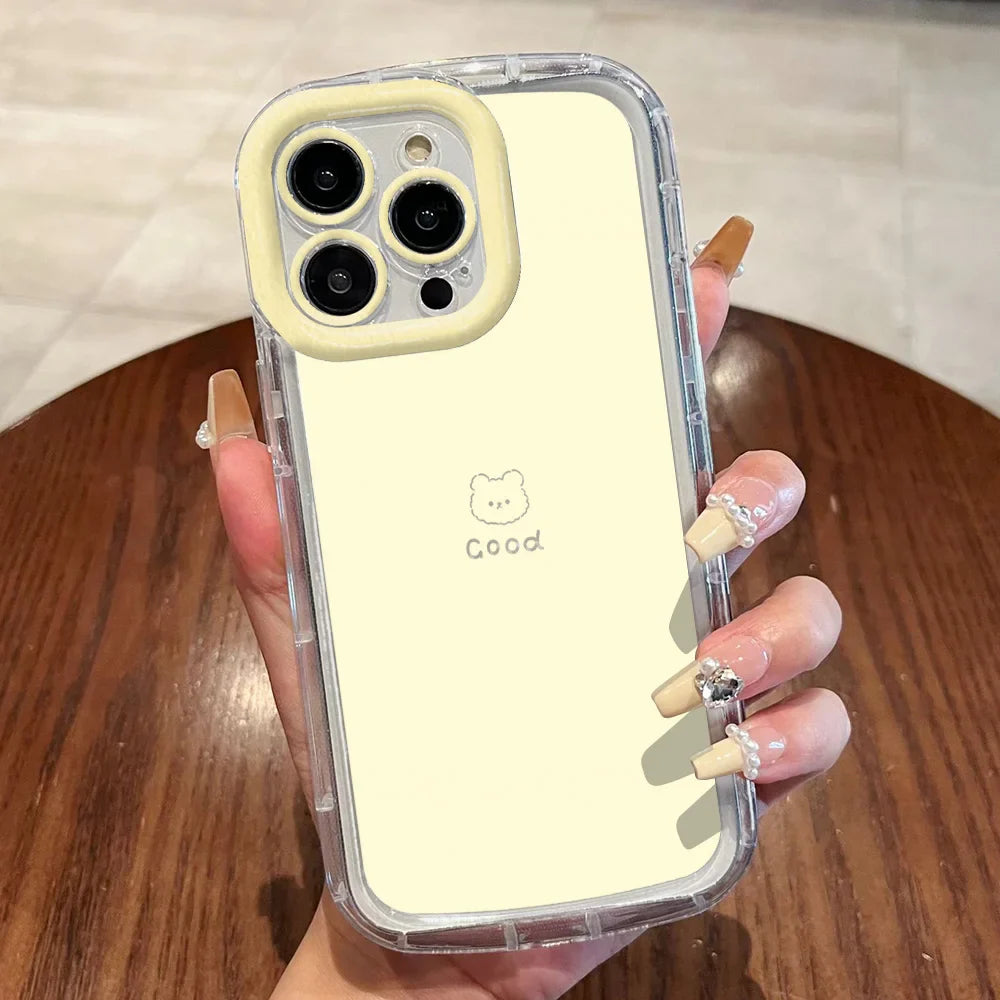 Cute Bear Silicone Phone Case