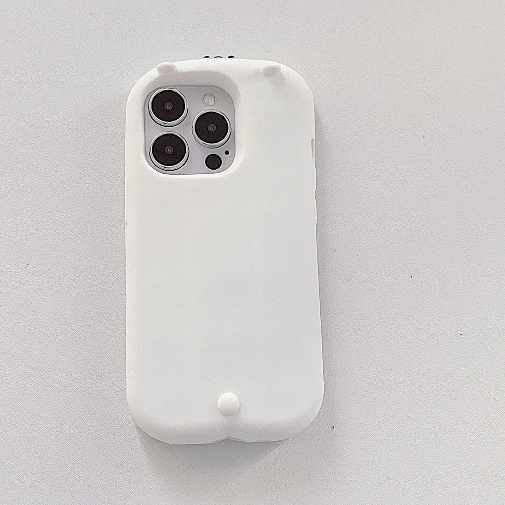 Funny 3D Cartoon Sleep Nagano Bear Phone Case