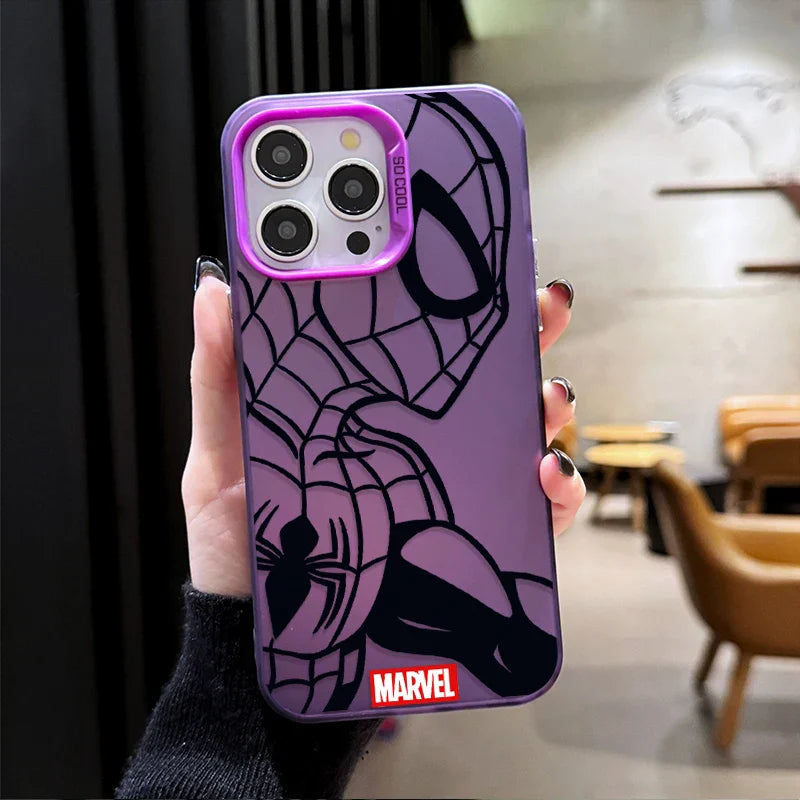 Spider-Man Iron Man Phone Case For iPhone