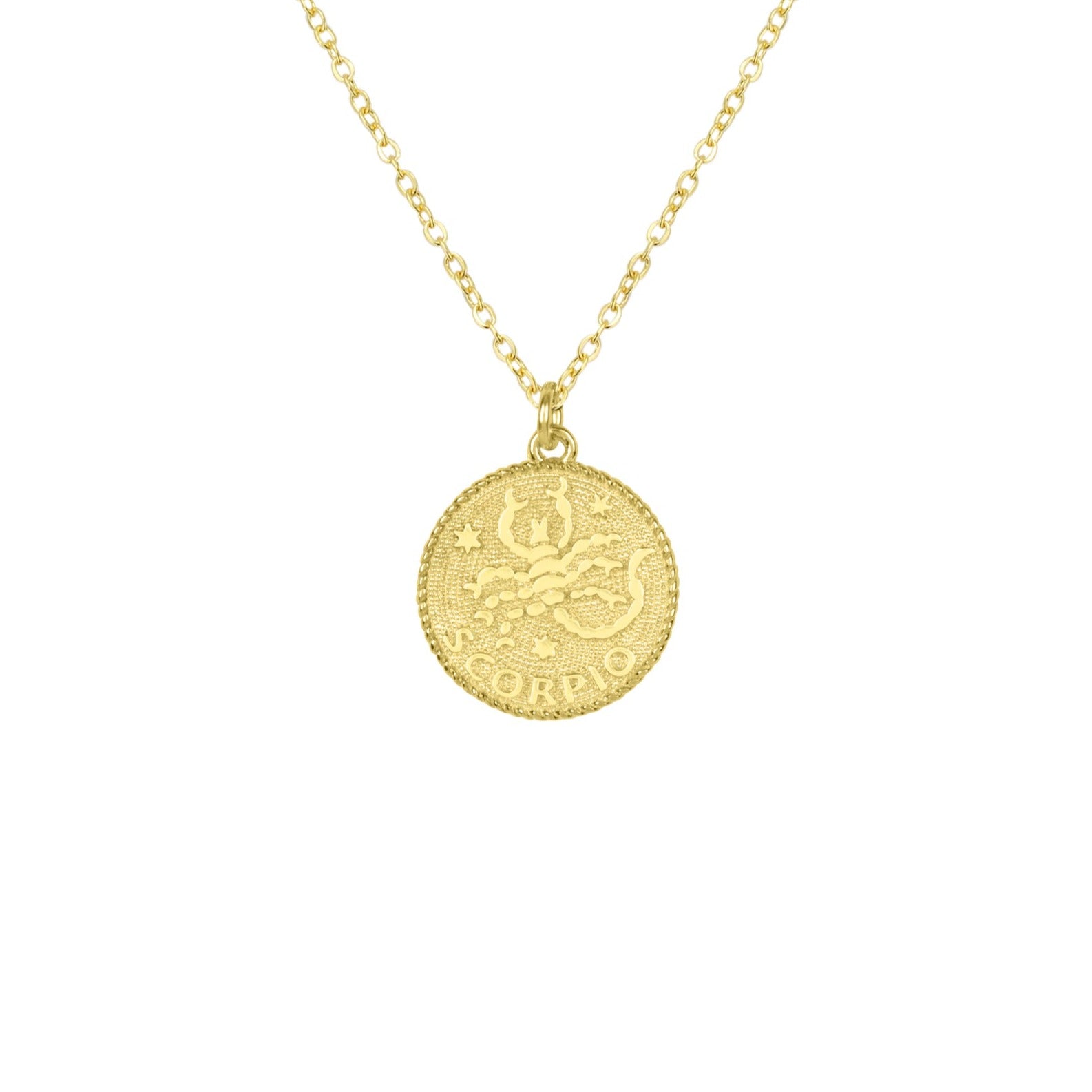Scorpio Zodiac Necklace