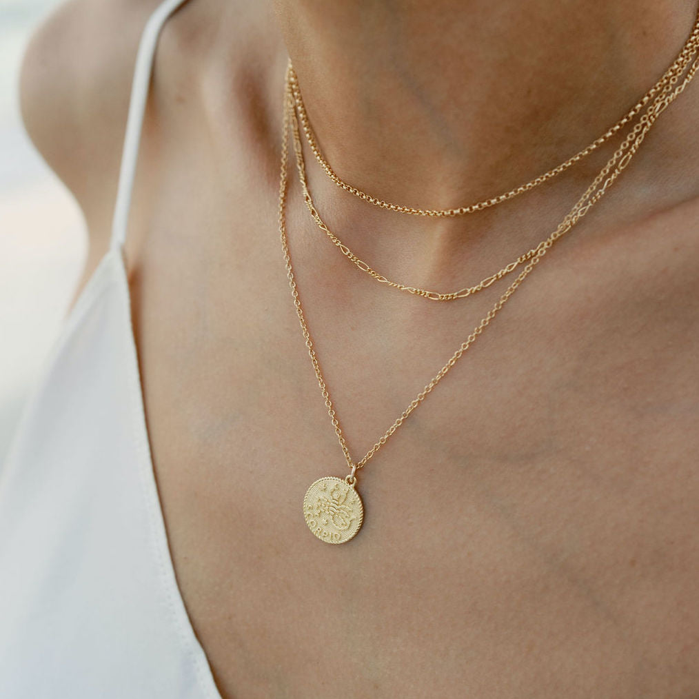 Scorpio Zodiac Necklace