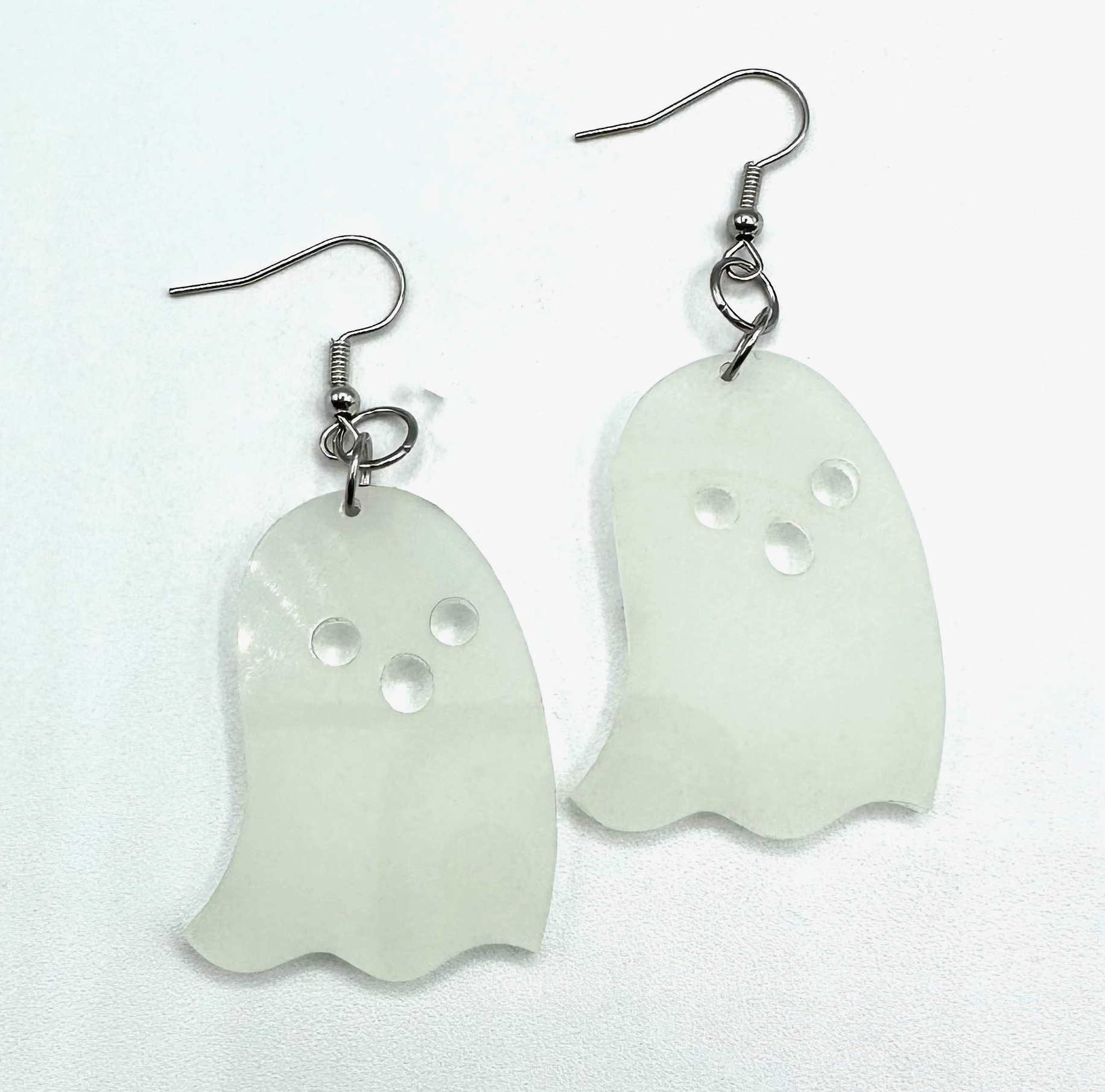 Ghost Dangle Earrings by BOBBYK