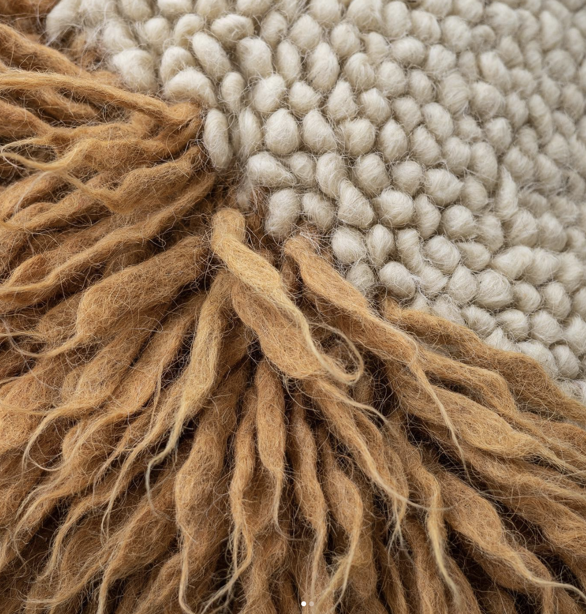 Handwoven Pillow "Forest" Moss