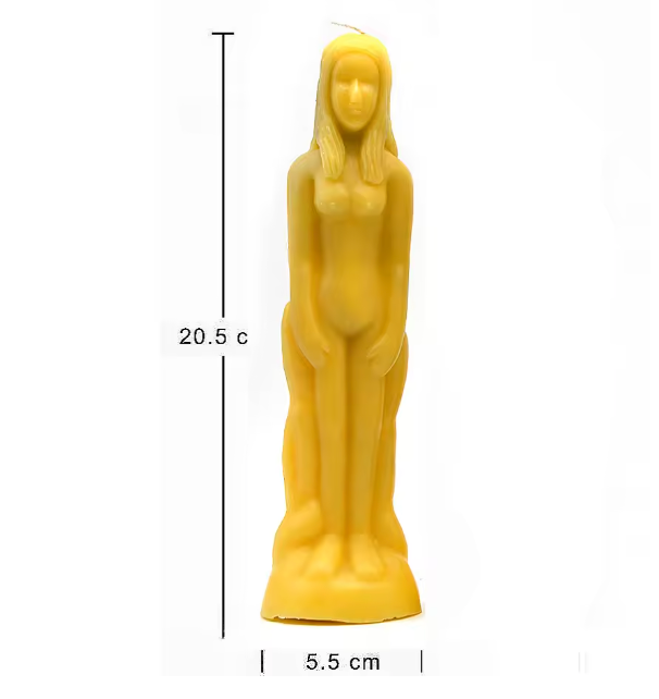 Female and Male Figurine Candles