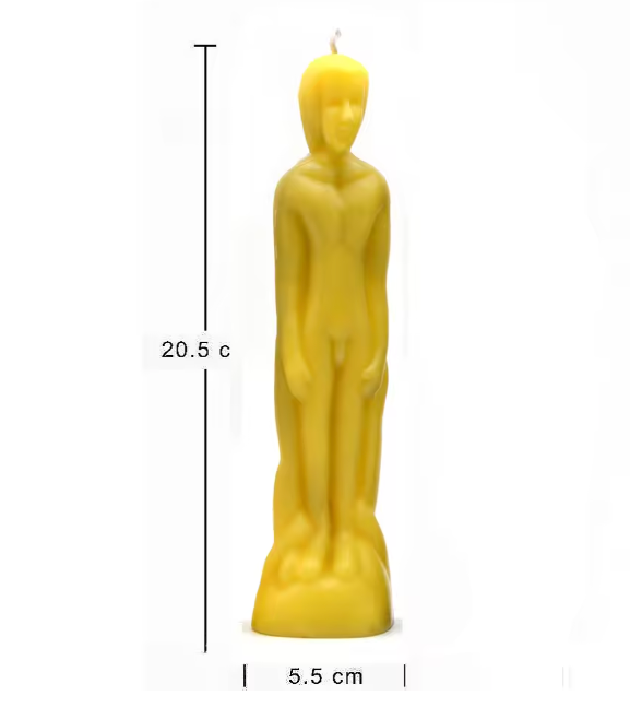 Female and Male Figurine Candles