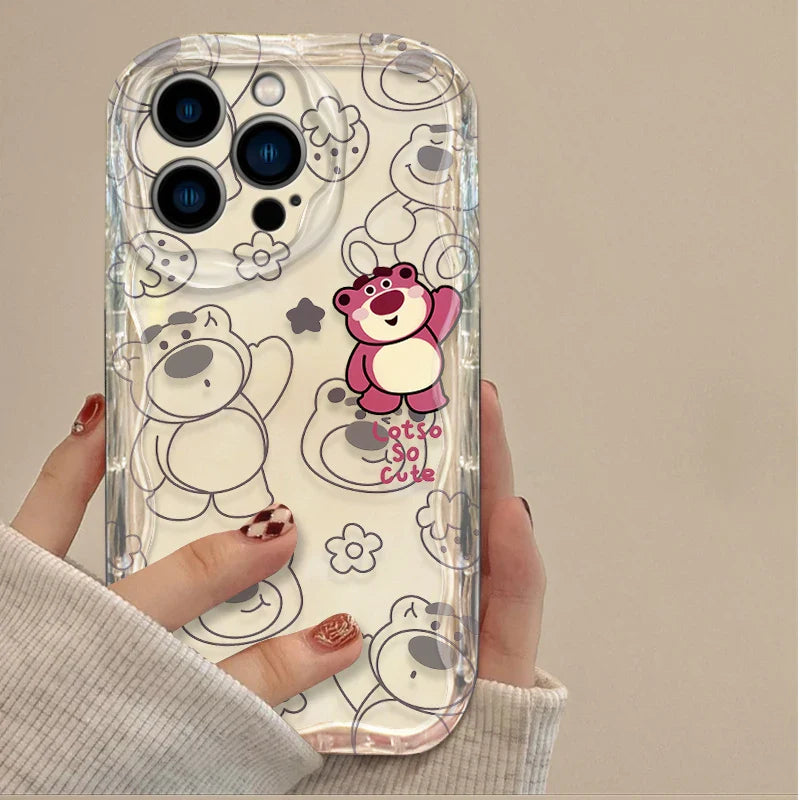 Disney WinniethePooh Strawberry Shortcake Bear Case For iPhone