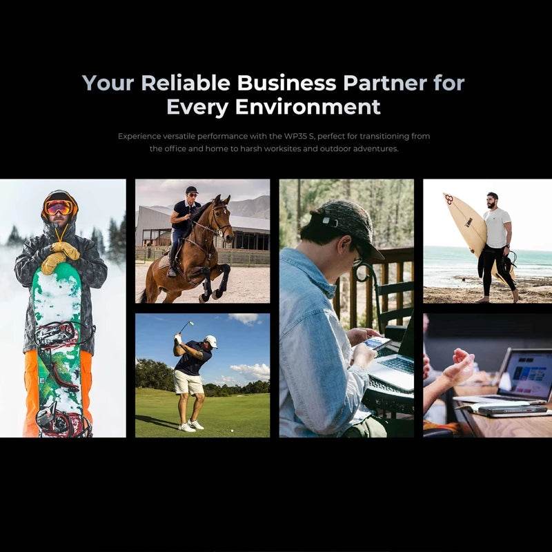 Oukitel WP35 S Rugged Phone 6GB+256GB 6.56'' 11000mAh Android 14 NFC OTG 4G Smartphone