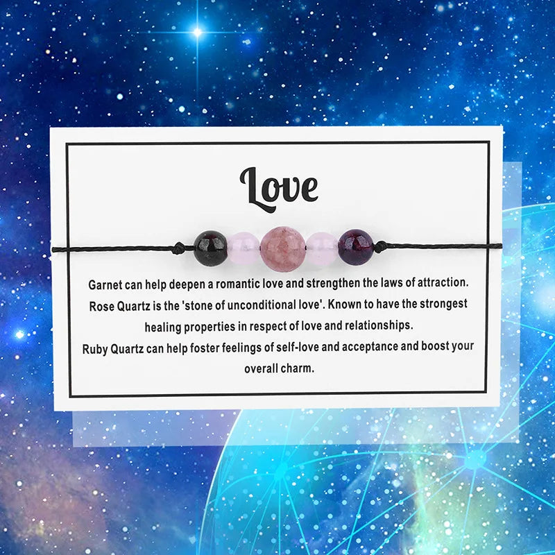 Healing Stone Bead Bracelets