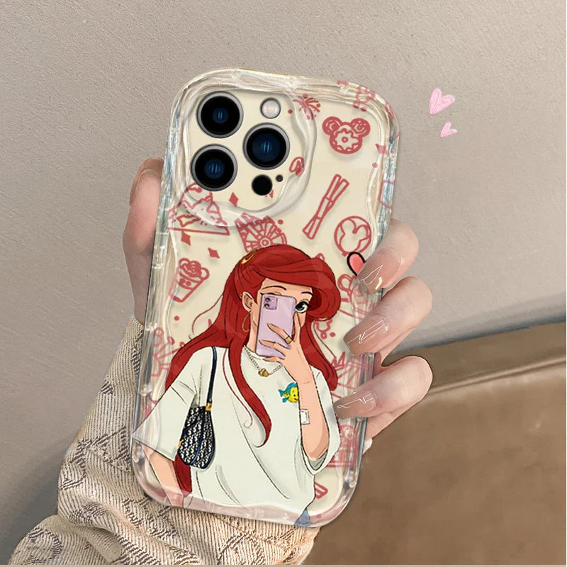 Fashion Disneys Princess Mermaid Case For iPhone