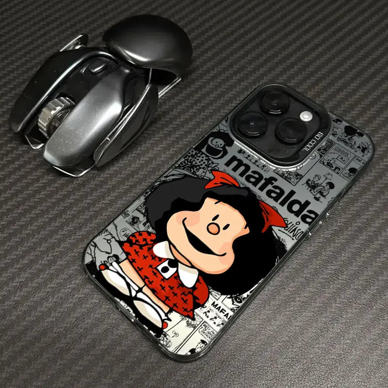 Mafaldas Cartoon Anime Coque Phone Case