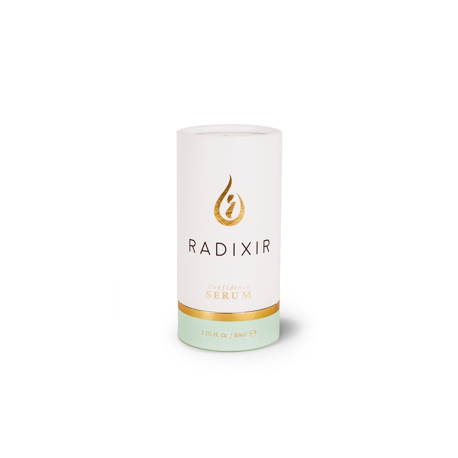 Radixir Confidence Serum Outer Packaging