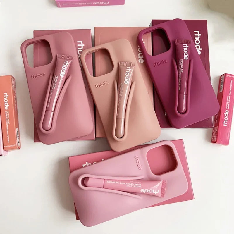 New Set Rhode Lip Case – Phone Case, Peptide Lip Tint & Gift Box