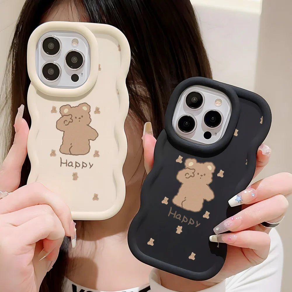 Cute Cartoon Bear Phone Case