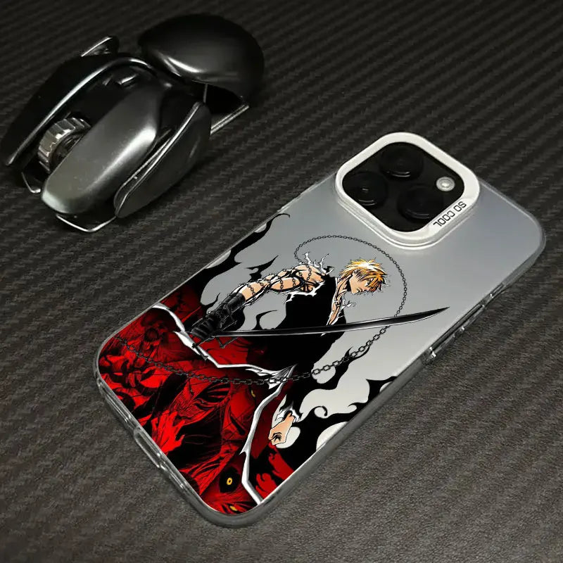 Bleach Ichigo Kurosaki Rukia Anime Coque Phone Case