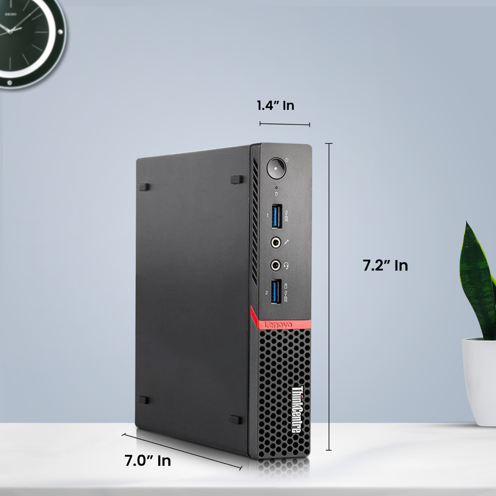 Lenovo ThinkCentre Business Desktop Intel 3.10 GHz Windows 11 Pro