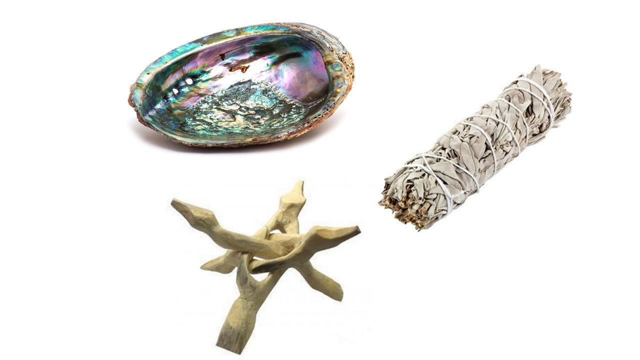 Abalone shell ash tray and combo by OMSutra