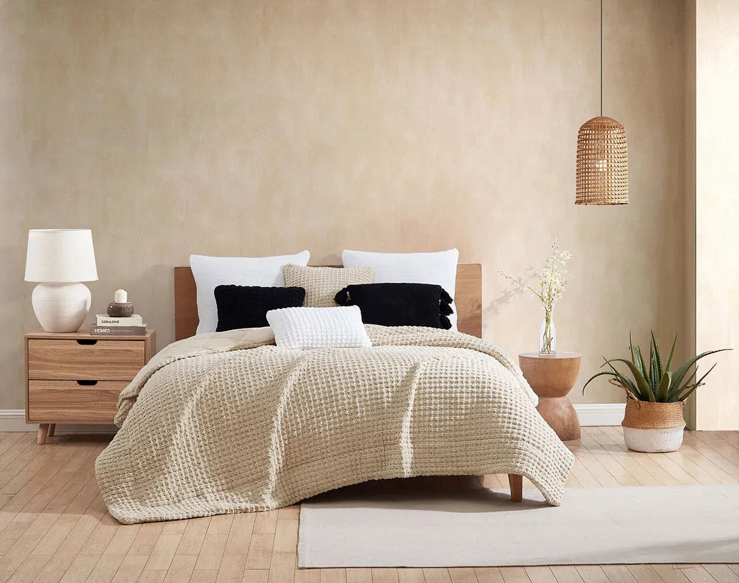 Snug Waffle Mini Pillow