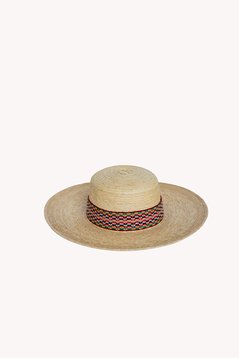 Spanish Palm Leaf Straw Hat