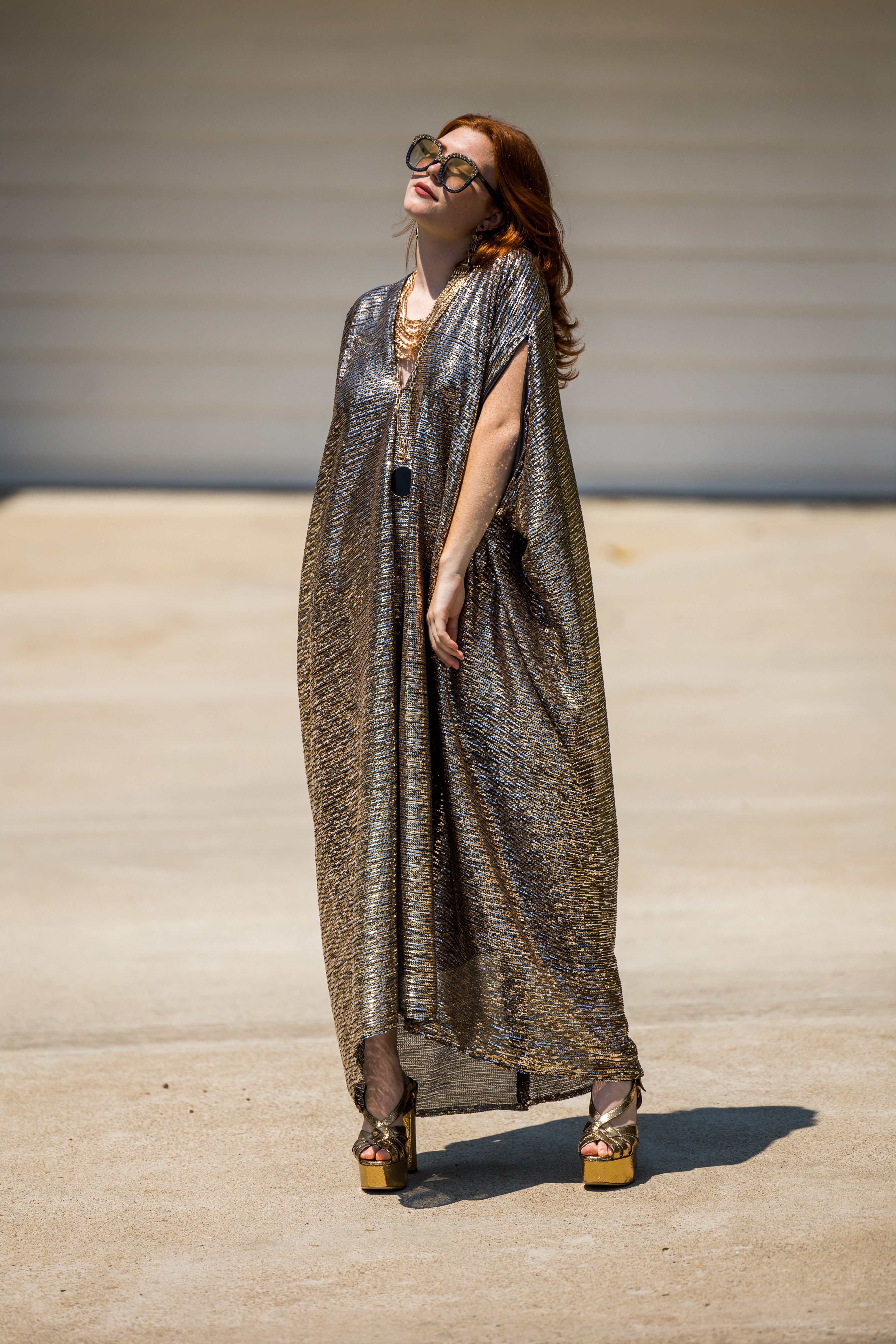 Studio 54 Sequin Caftan