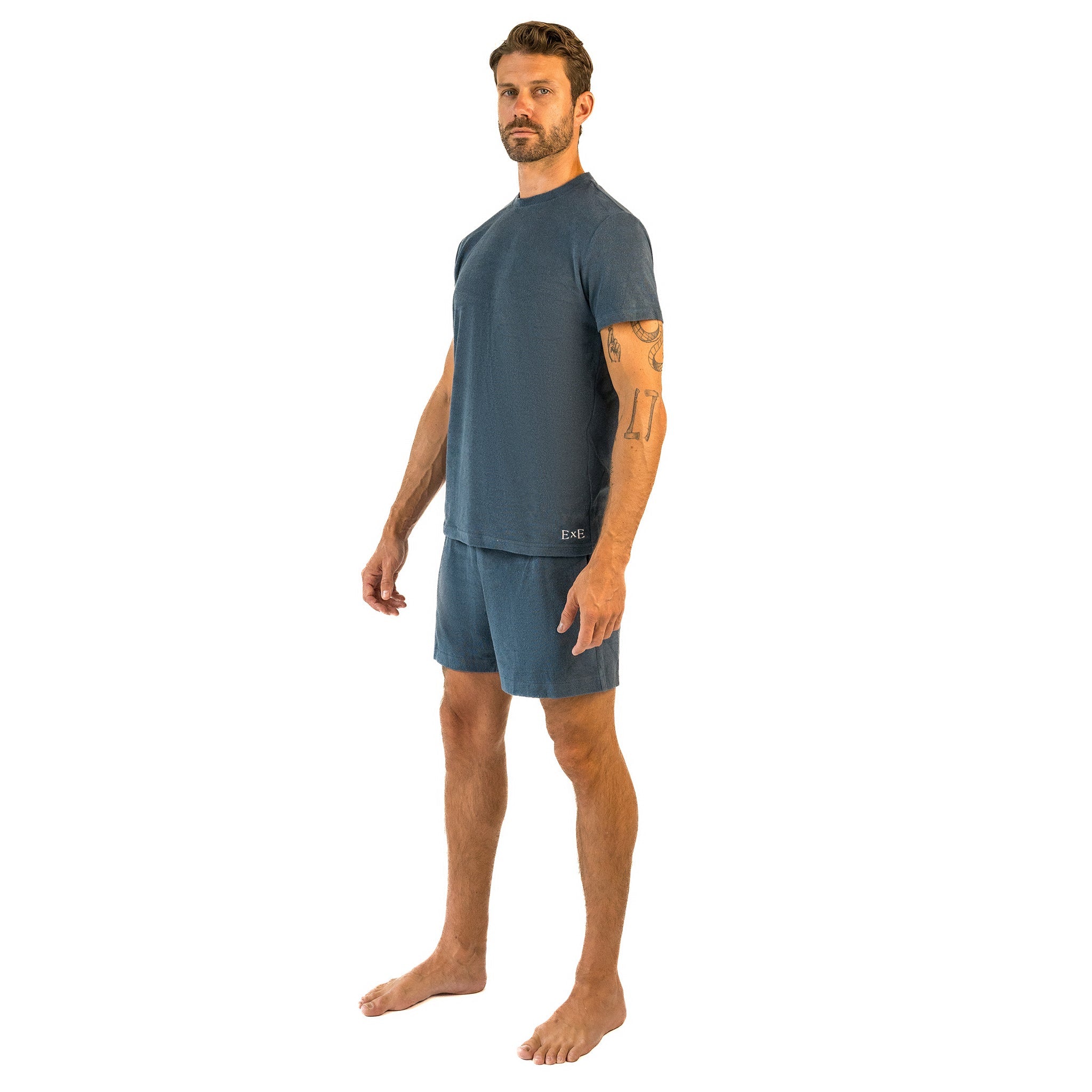 Terry T-shirt / Charcoal Navy by East x East