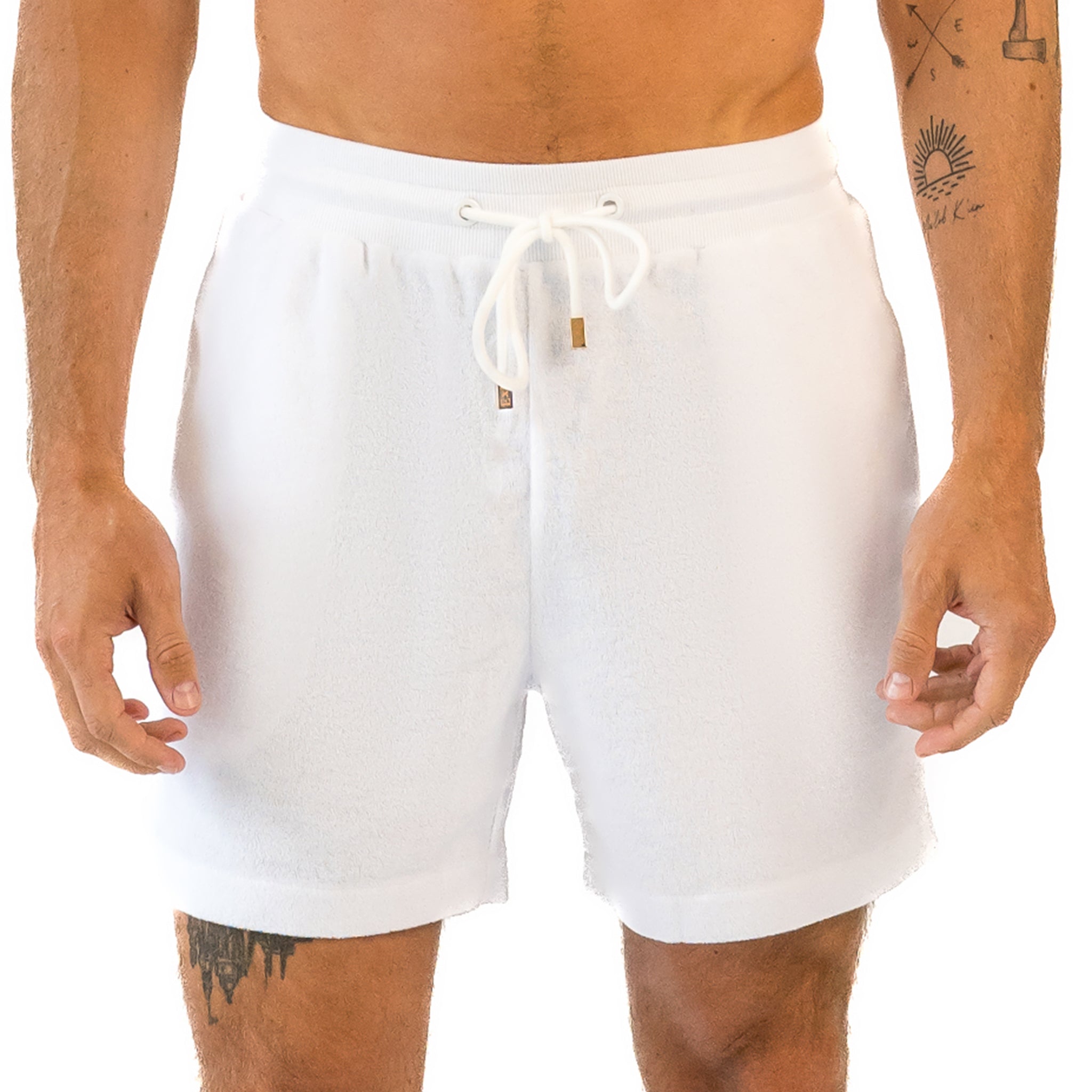 Terry Shorts / White by East x East