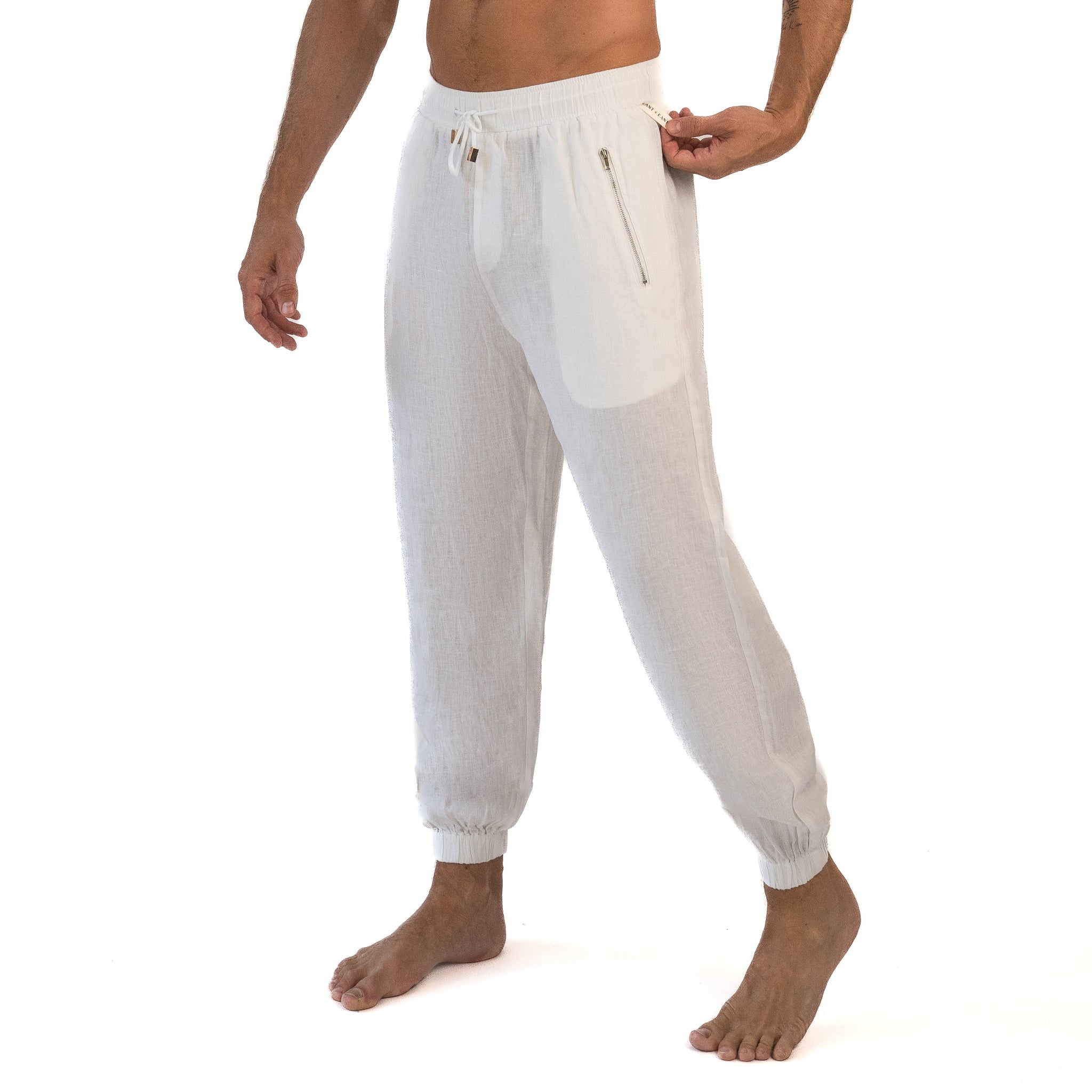 Linen Pants / White by East x East