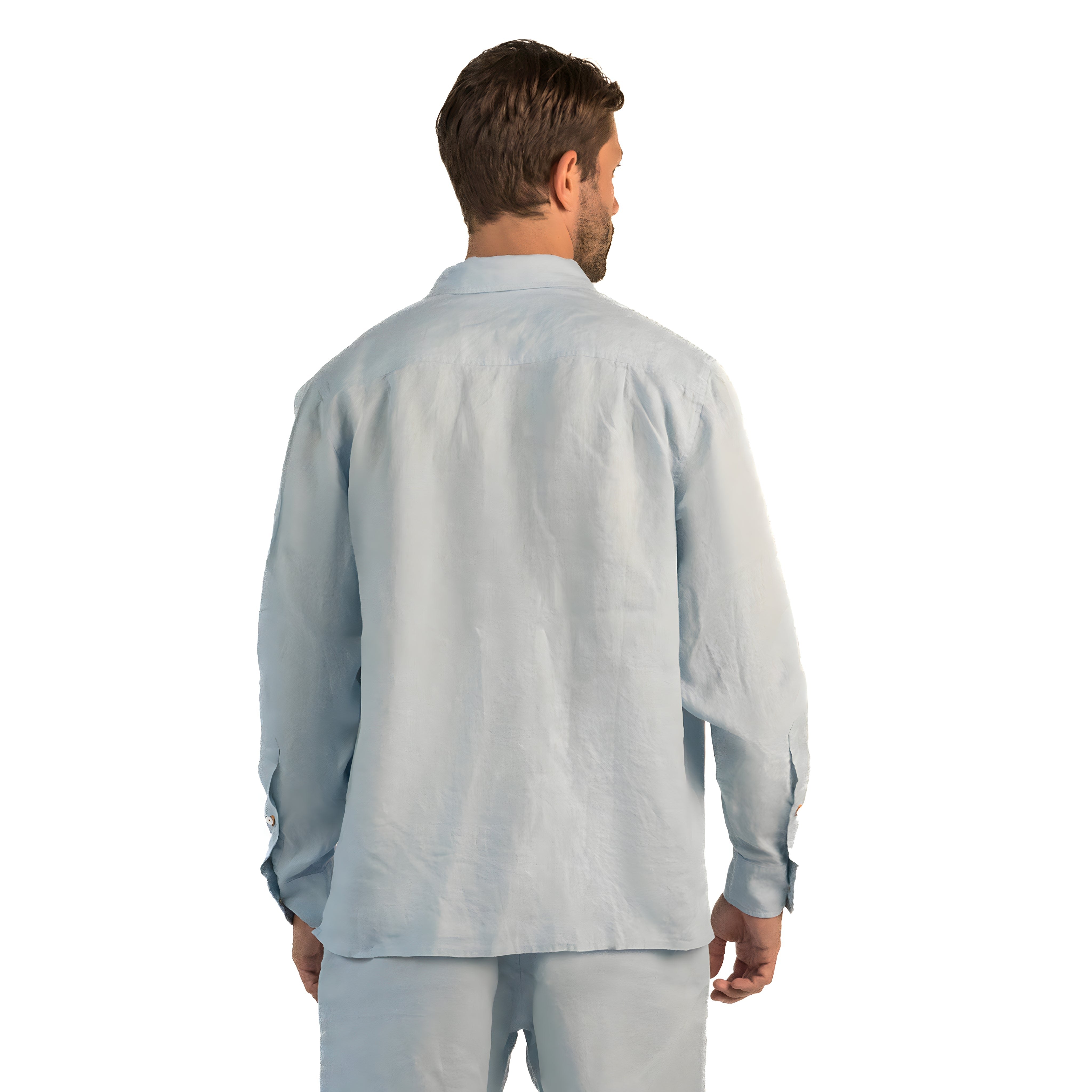 Linen Shirt / Sky Blue by East x East