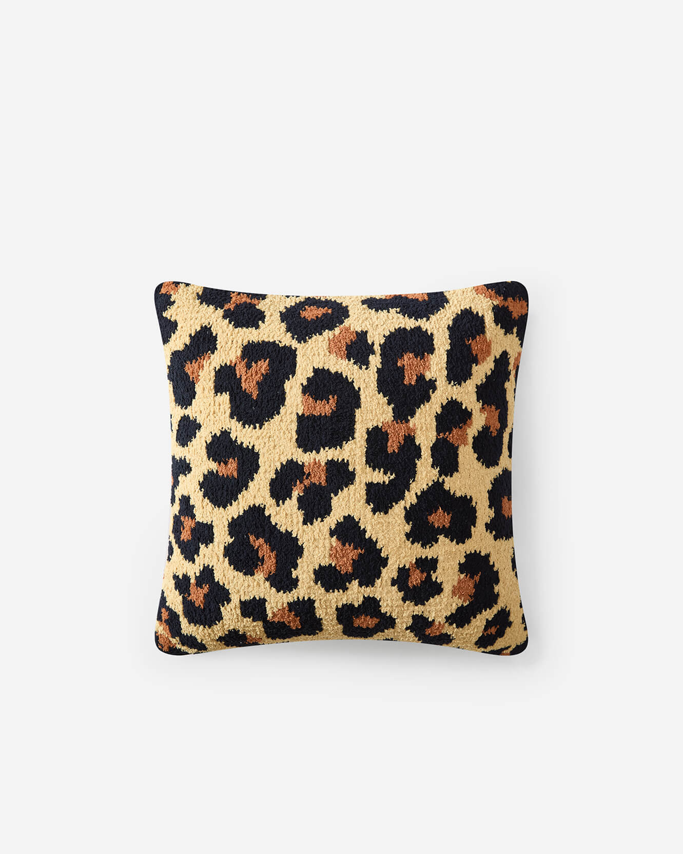 Vintage Leopard Throw Pillow