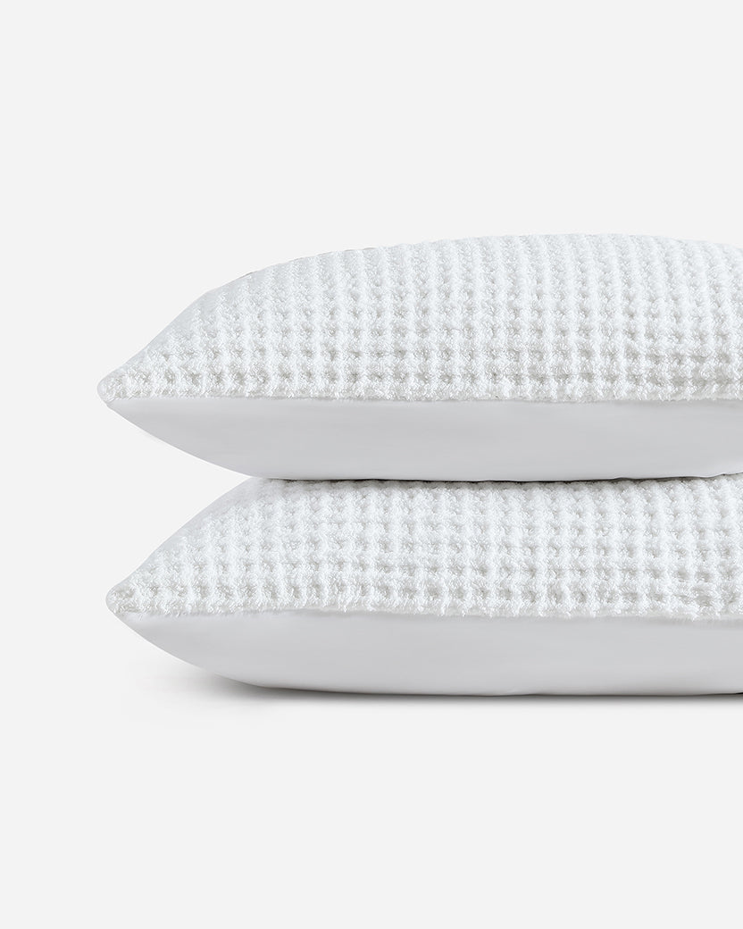 Snug Waffle + Bamboo Sham Set