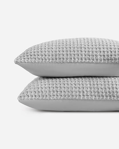 Snug Waffle + Bamboo Sham Set