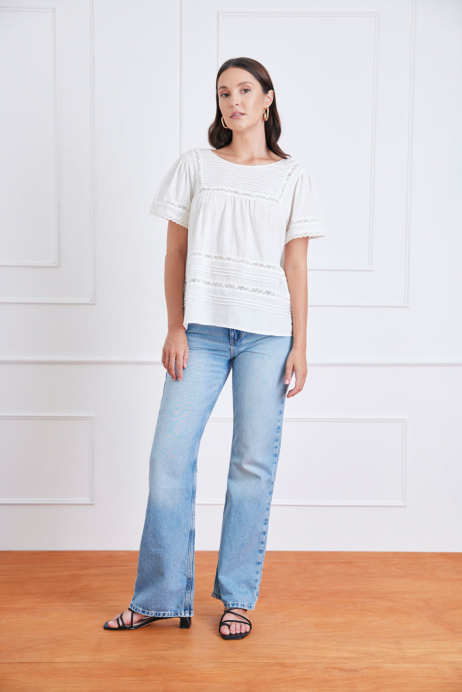 Dawn Tee in Off White