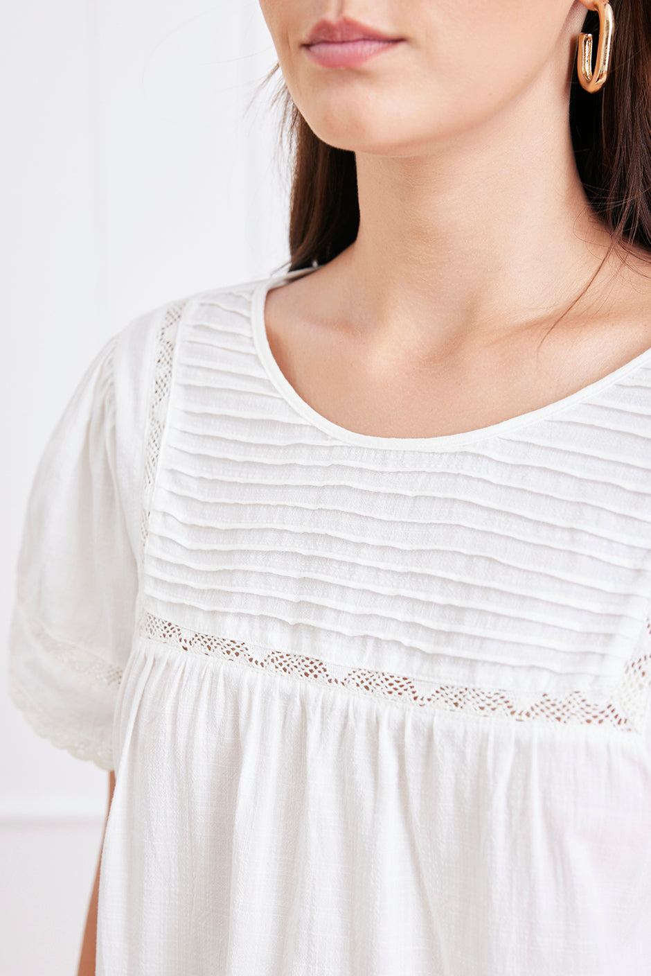 Dawn Tee in Off White