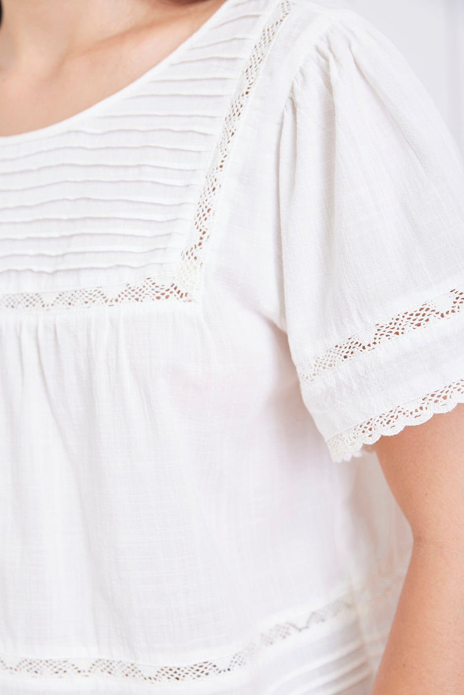 Dawn Tee in Off White