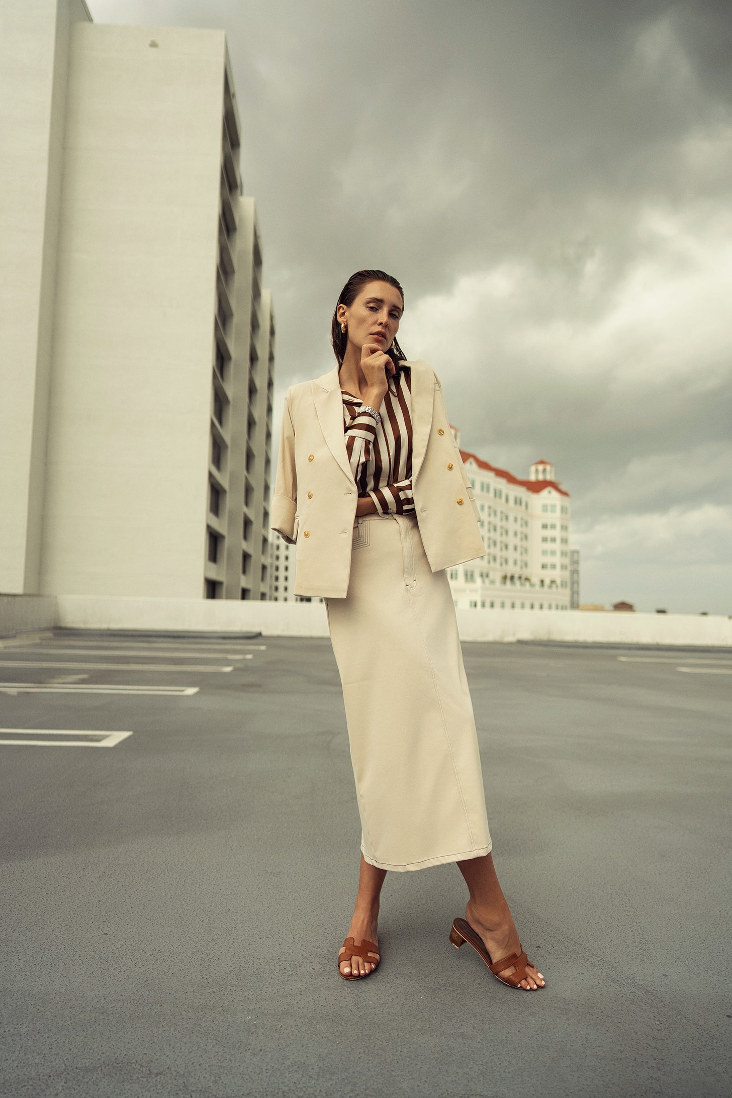 STRETCH SUMMER BLAZER