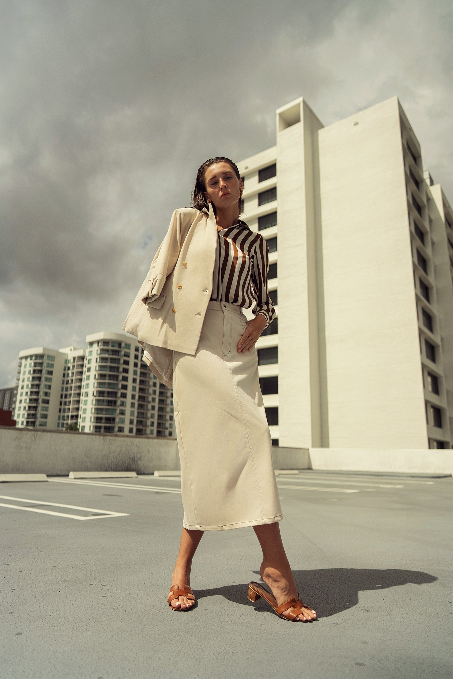 STRETCH SUMMER BLAZER