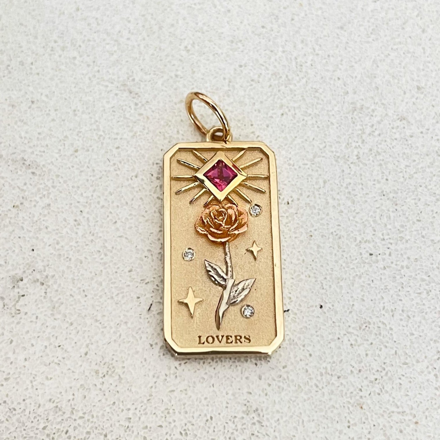 Magical Tarot Card Charm