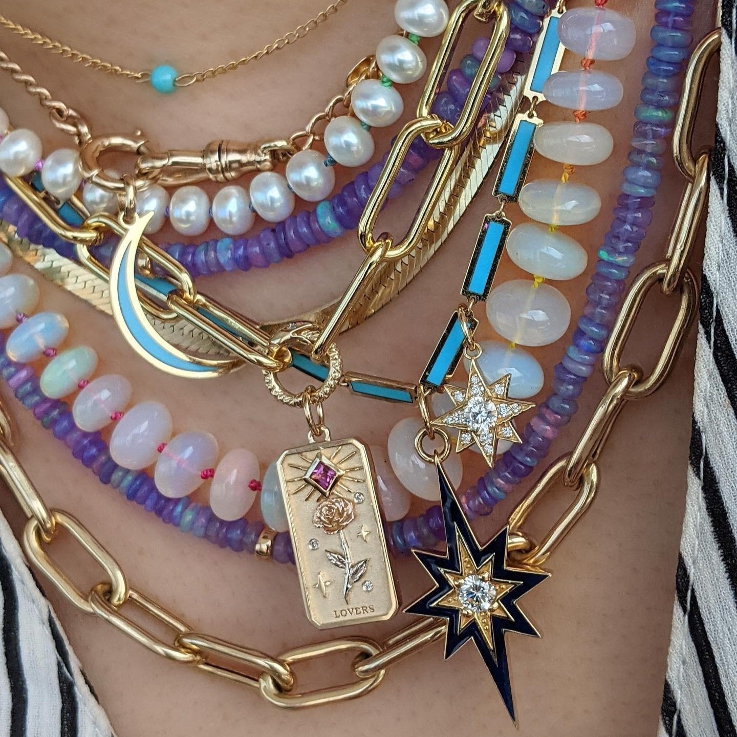 Magical Tarot Card Charm
