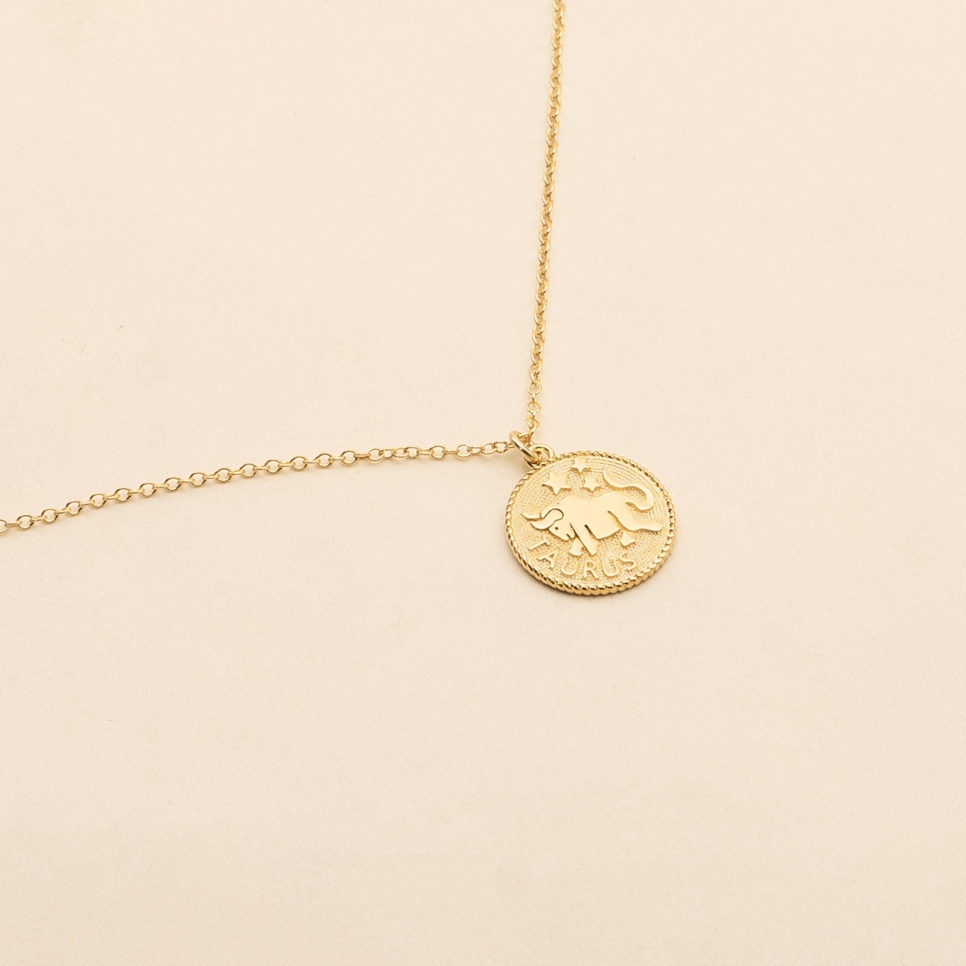 Taurus Zodiac Necklace