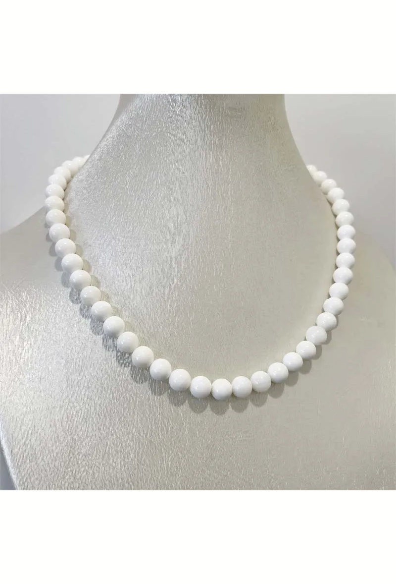 The Milk Glass Necklace