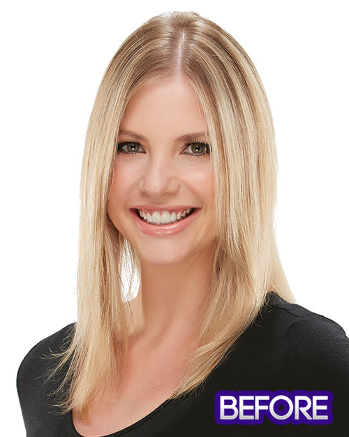 Top Full 12 inch | Monofilament Synthetic Hair Topper by Jon Renau