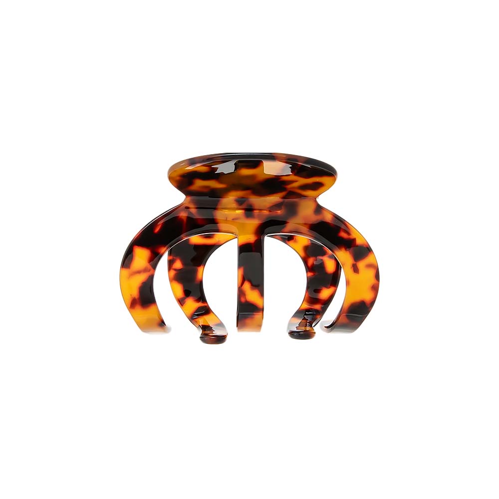 Dark Tortoise Medium Octopus Hair Claw Clip - Adina's Jewels